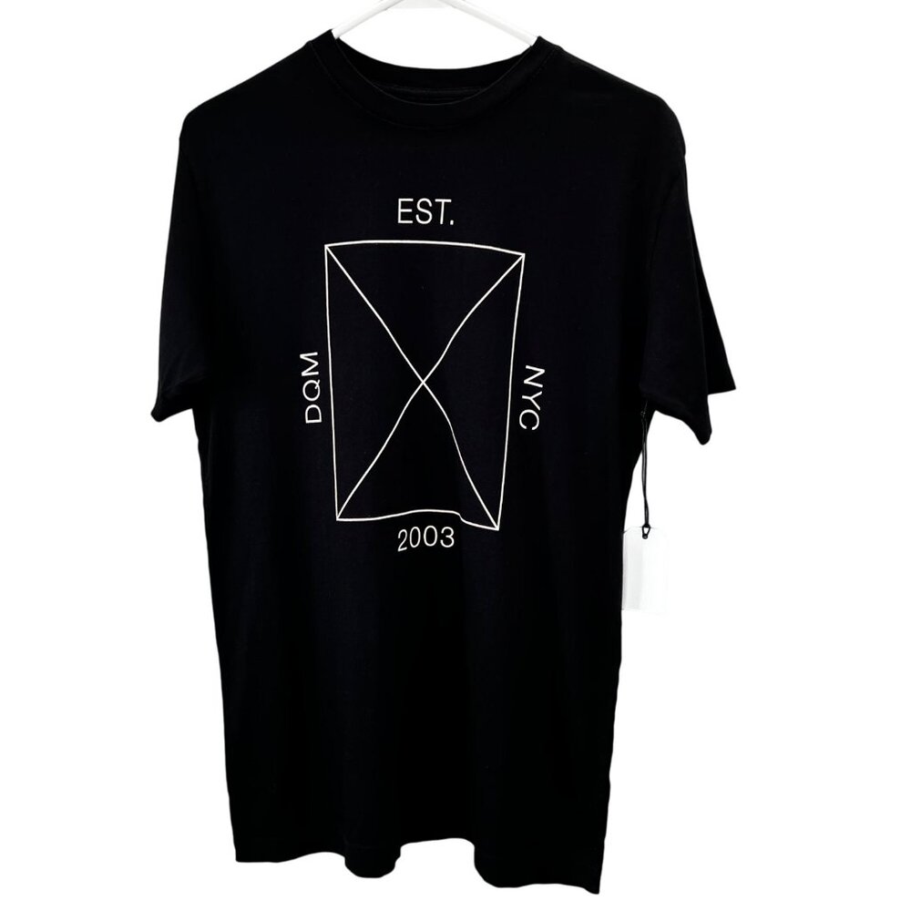 DQM NYC 2003 T Shirt Graphic T Shirt S Black Short Sleeve Crewneck Skater NWT